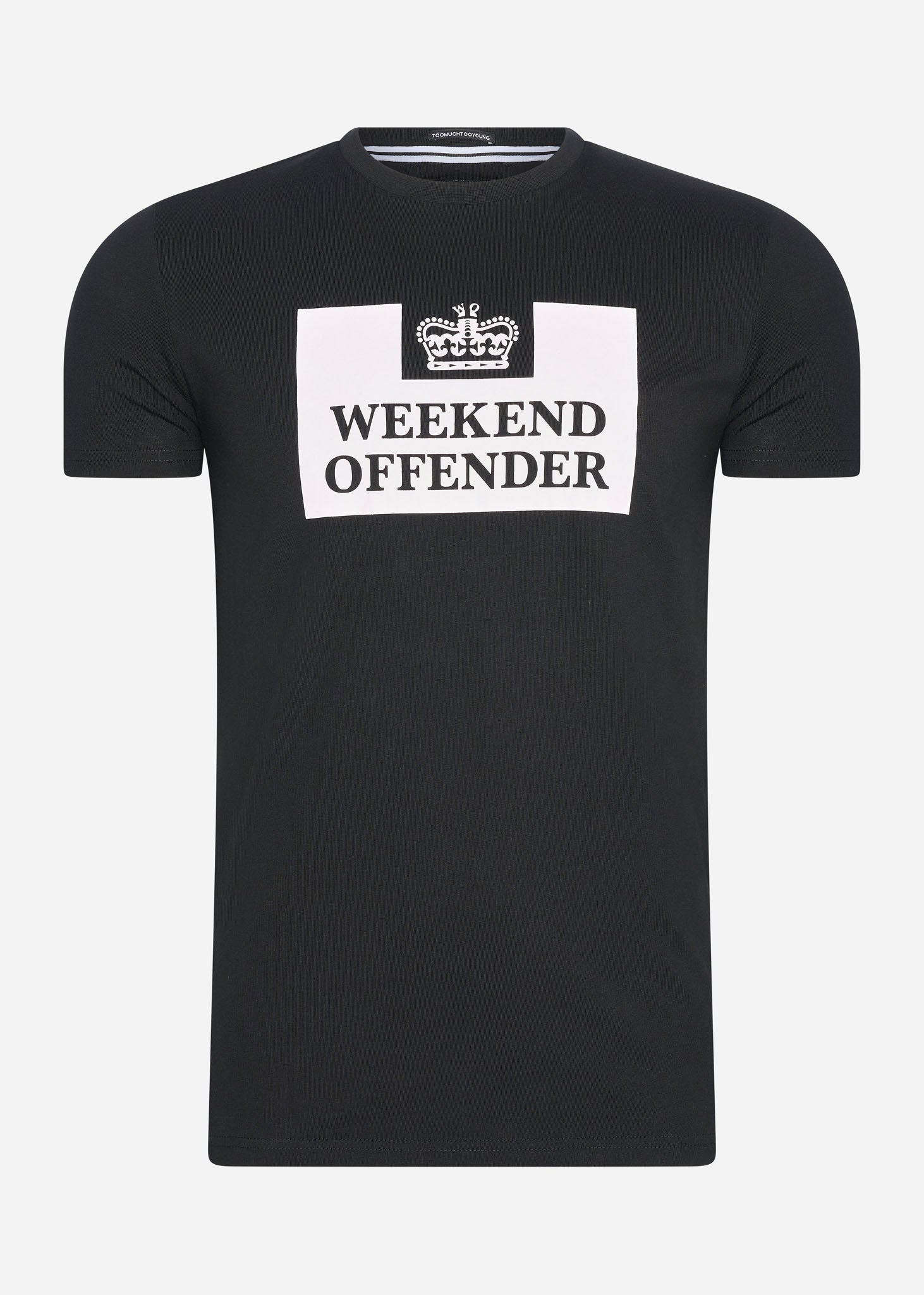 weekend offender t-shirt zwart