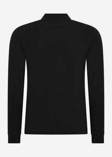 Lacoste Longsleeve Polo's  Longsleeve polo - black 