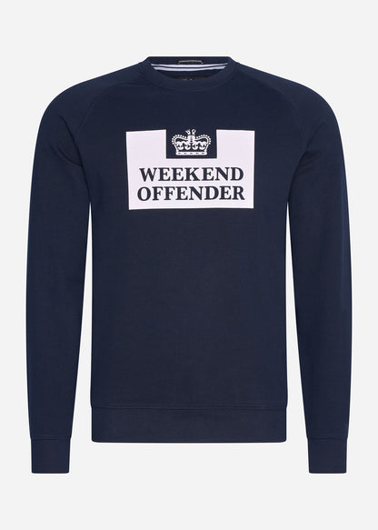 Weekend Offender Truien Penitentiary classic - navy (Copy)