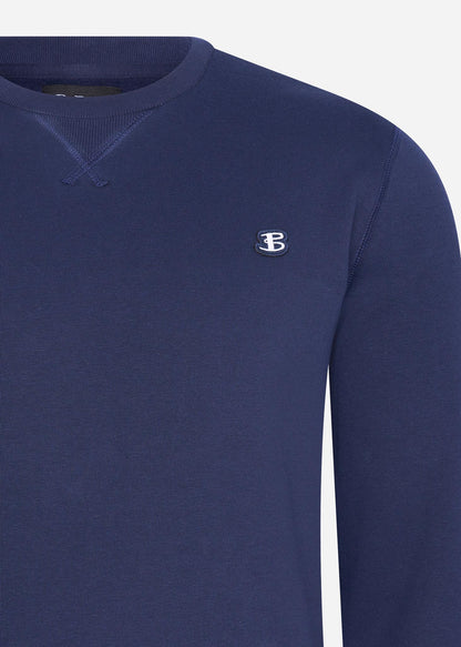 Ben Sherman Truien  B logo crew - marine 