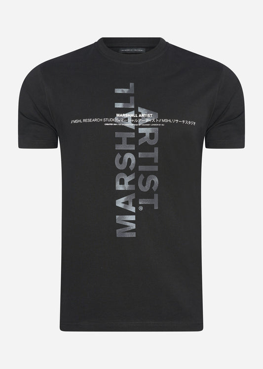 marshall artist t-shirt zwart