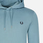 fred perry hoodie ash blue