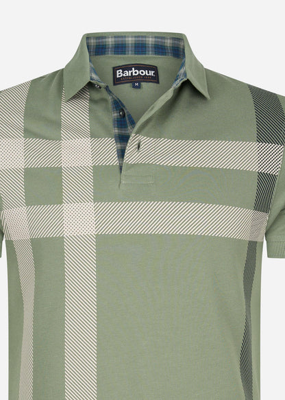 Barbour Polo's  Blaine polo - agave green 