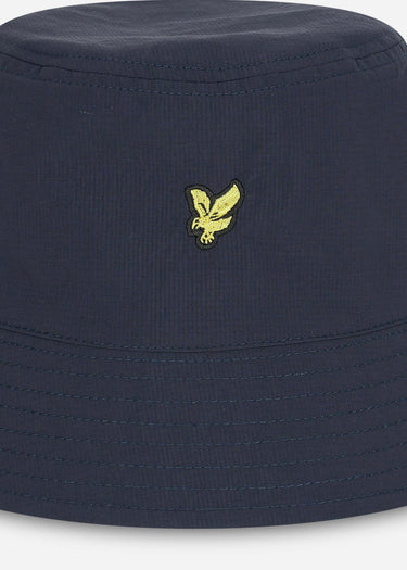 Lyle & Scott Bucket Hats  Ripstop reversible bucket hat - dark navy barrack blue 