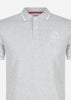 Hackett London Polo's  Heritage logo polo - grey marl 