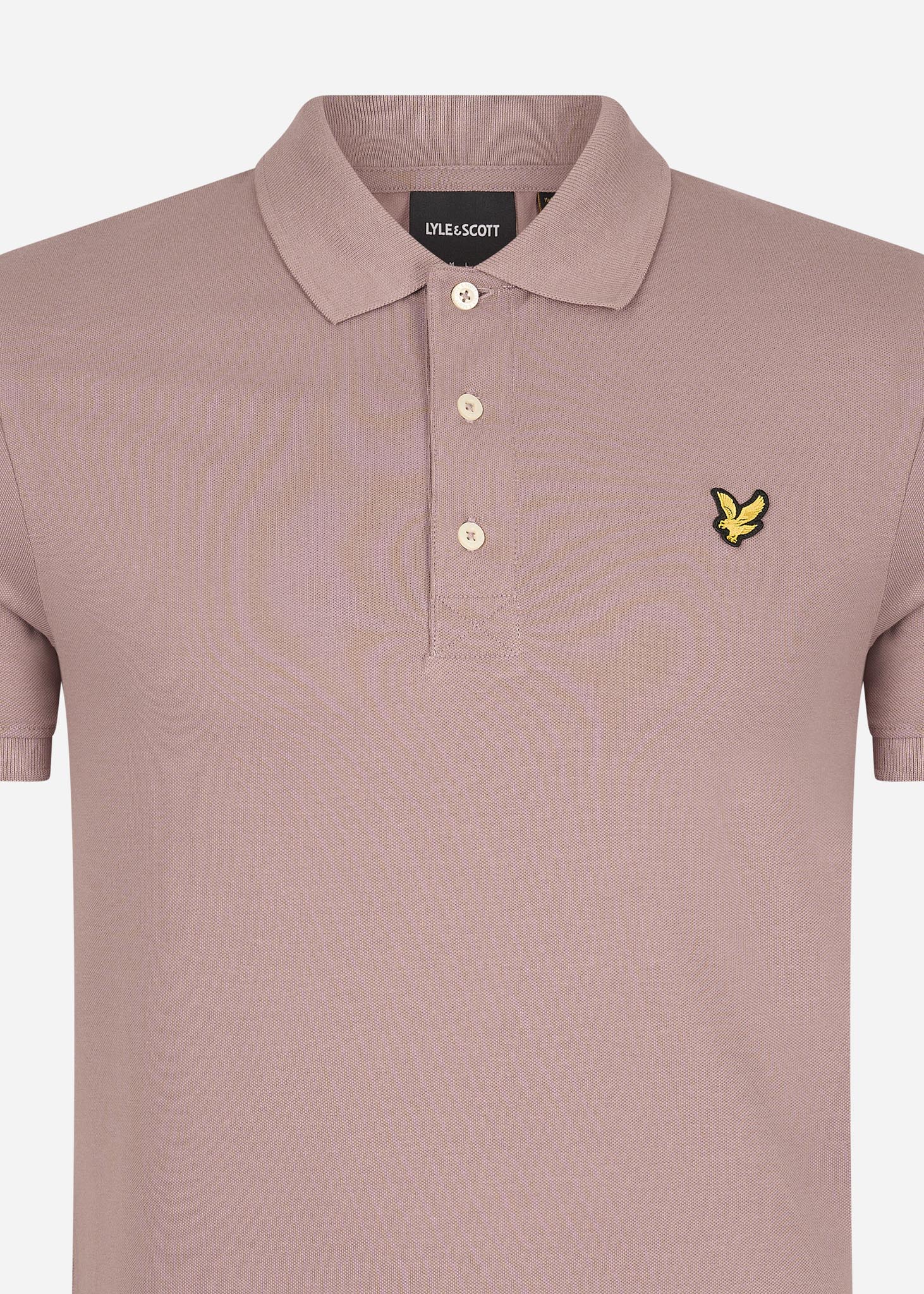 Lyle & Scott Polo's  Plain polo shirt - hutton pink 