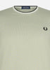 Fred Perry T-shirts  Twin tipped t-shirt - seagrass 