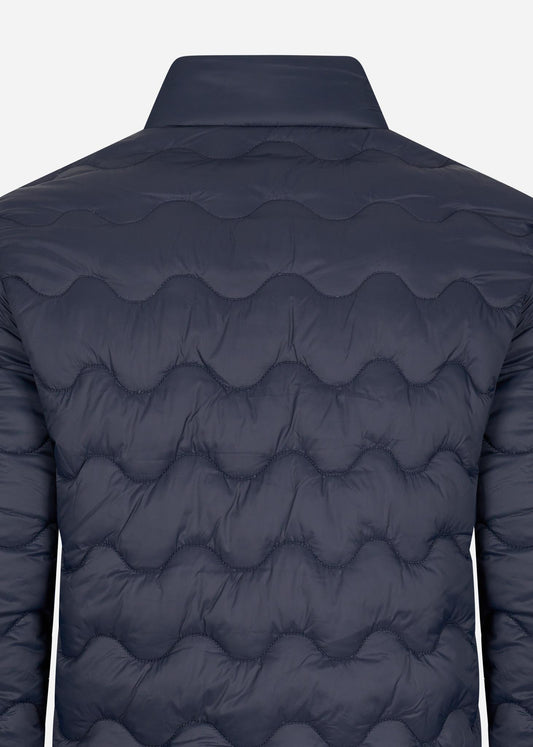 Lyle & Scott Jassen  Crest quilted jacket - dark navy 