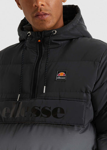 Ellesse Jassen  Pilazzo oh jacket - black silver reflective 