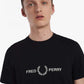 Fred Perry T-shirts  Graphic branded t-shirt - black 