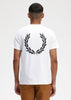 Fred Perry T-shirts  Back graphic t-shirt - white 