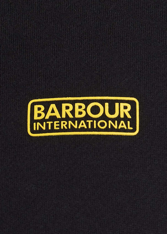Barbour International crew neck sweater black