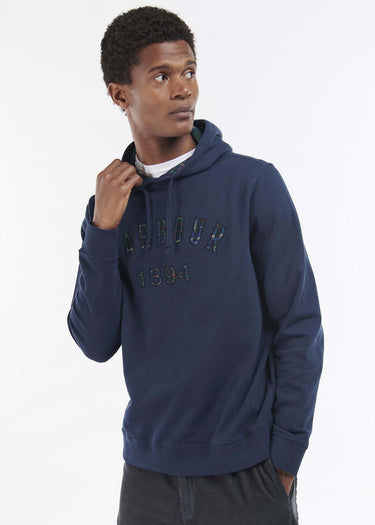 Barbour Hoodies  Affiliate popover hoodie - navy 