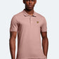 Plain polo shirt - hutton pink