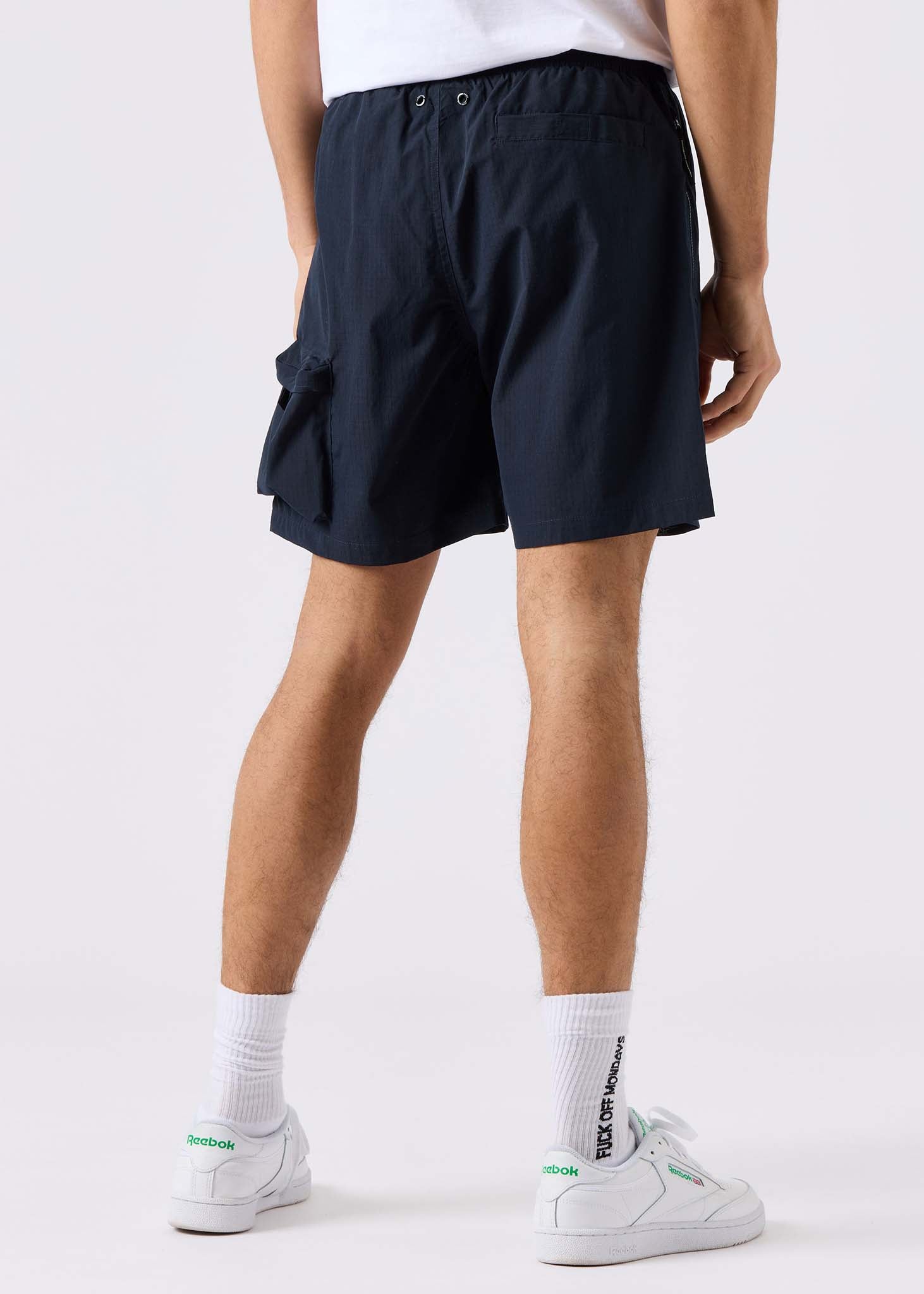 Weekend Offender Korte Broeken  Sunrise hills - navy 