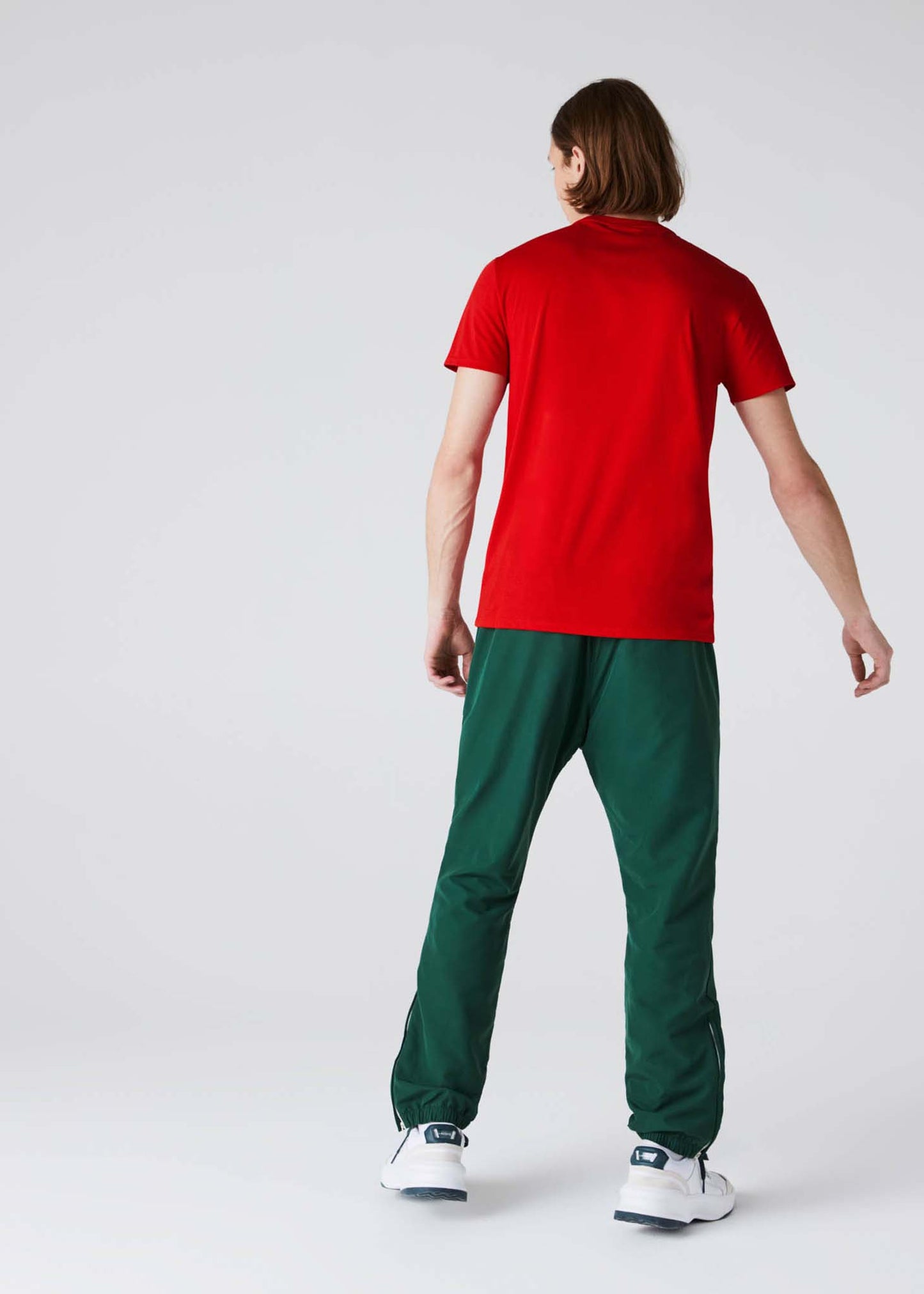 Lacoste t-shirt rood