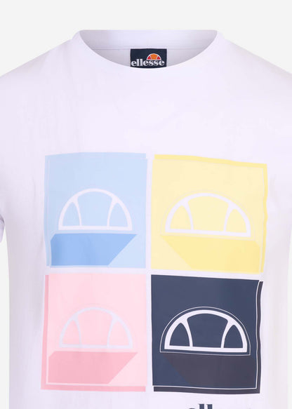 Ellesse T-shirts  Dice tee - white 