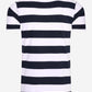 Barbour T-shirts  Beach stripe tee - navy 
