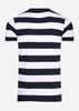 Barbour T-shirts  Beach stripe tee - navy 