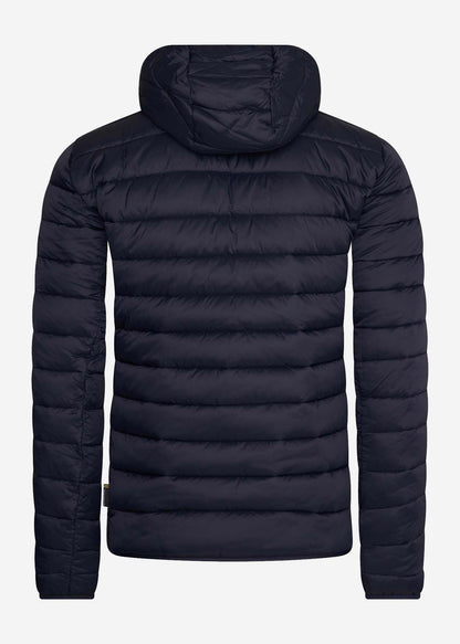 Barbour International Jassen  Ouston hooded quilt - navy 