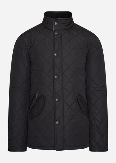 Barbour Jassen  Powel quilt - black 