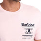 barbour t-shirt chalk pink