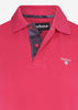 Barbour Polo's  Tartan pique polo - fuschia 