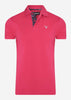 Barbour Polo's  Tartan pique polo - fuschia 