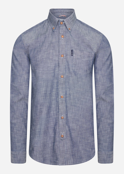 Ben Sherman Overhemden  Chambray shirt - dark navy 