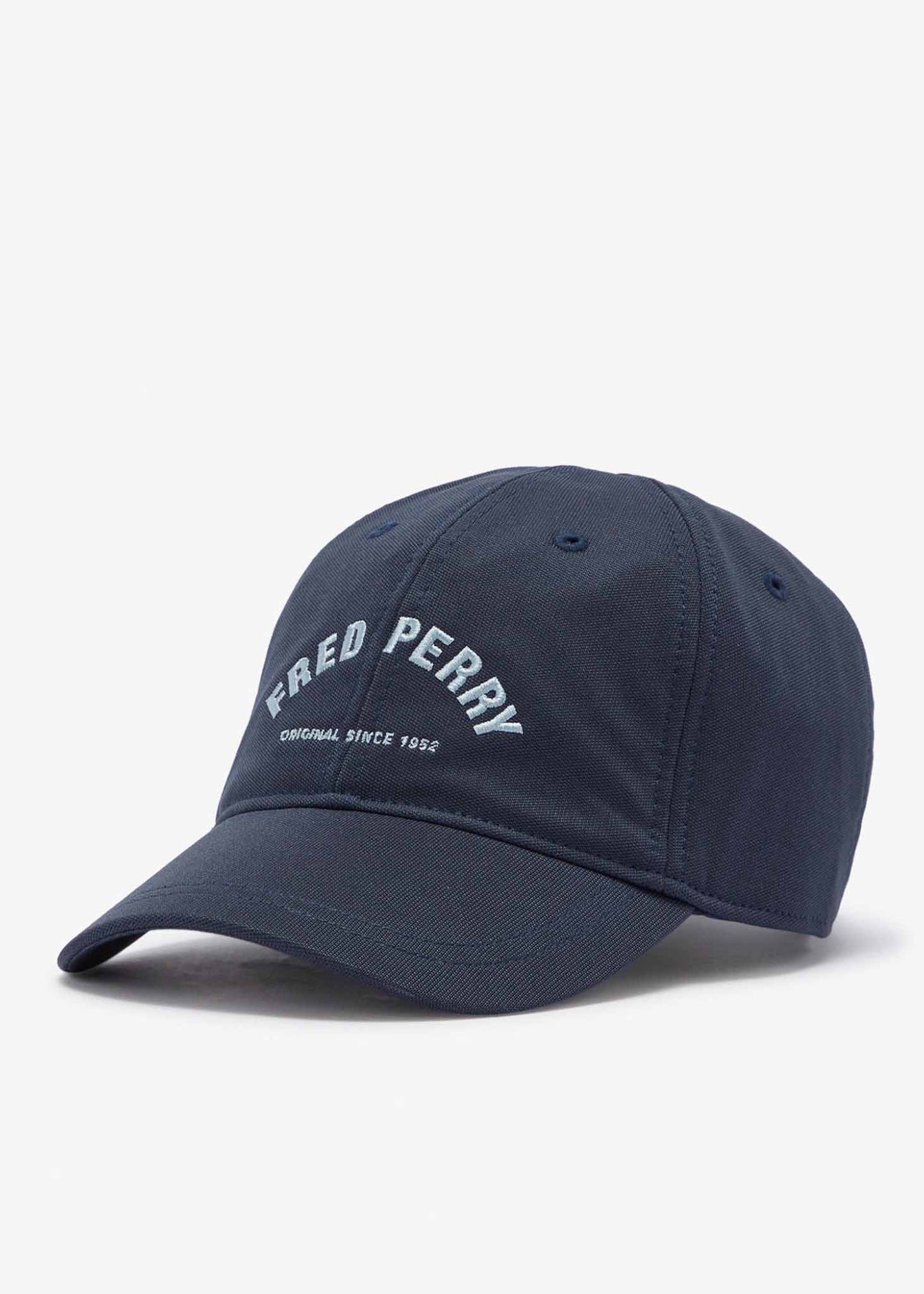 Fred Perry Petten  Arch branded tricot cap - dark airforce 