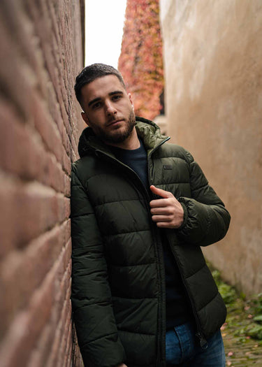 Barbour International Jassen  Court quilt - sage 