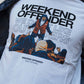 weekend offender t-shirt bovver white 