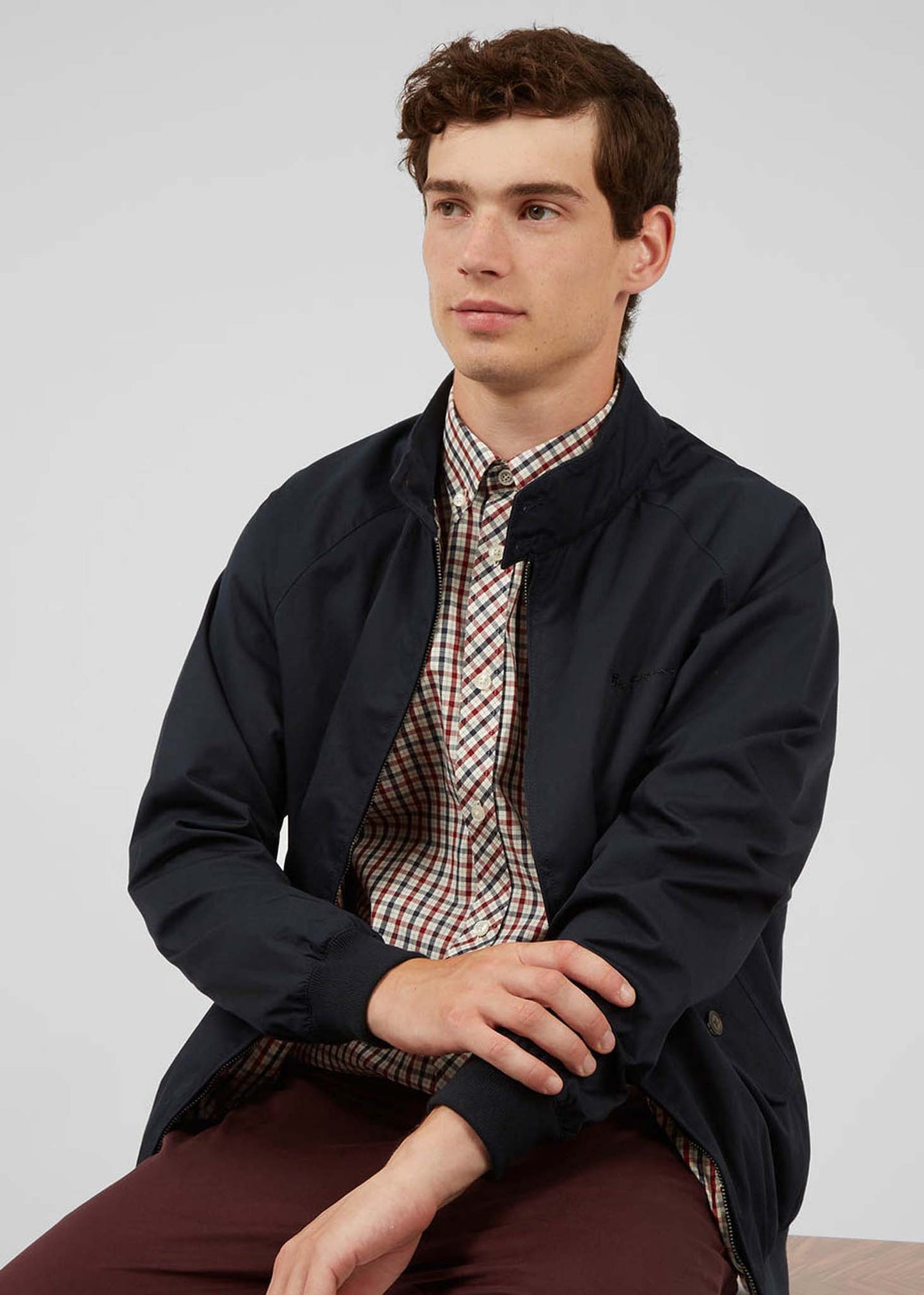 Ben Sherman Jassen  Signature harrington - dark navy 