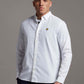 Cotton linen shirt - white