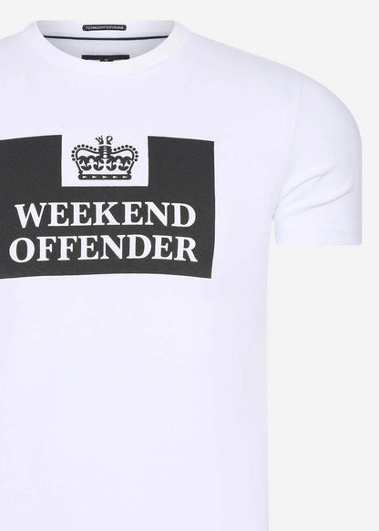 Weekend Offender T-shirts  Prison - white 