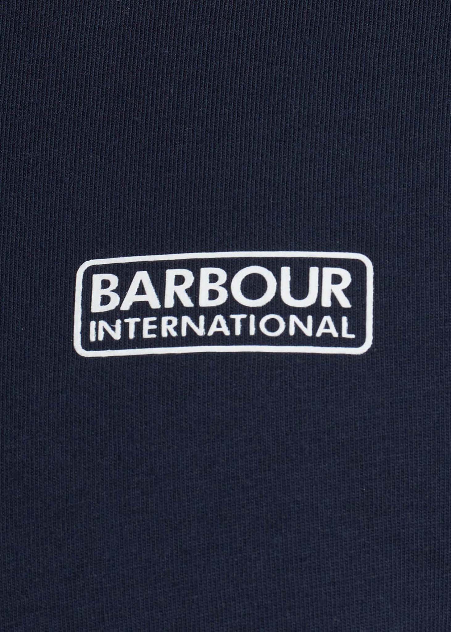 Small logo tee - international navy - Barbour International