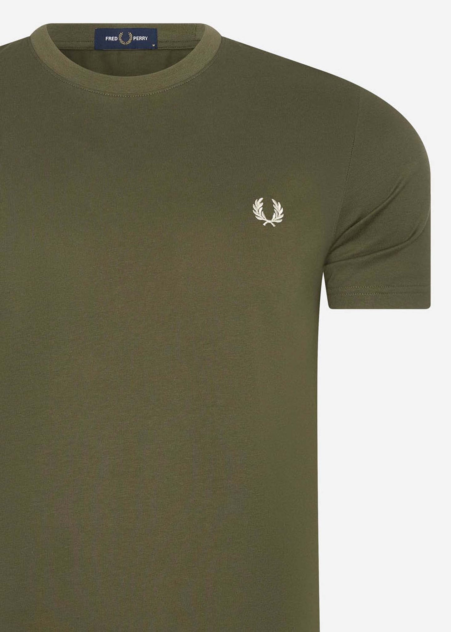 Graphic print t-shirt - military green