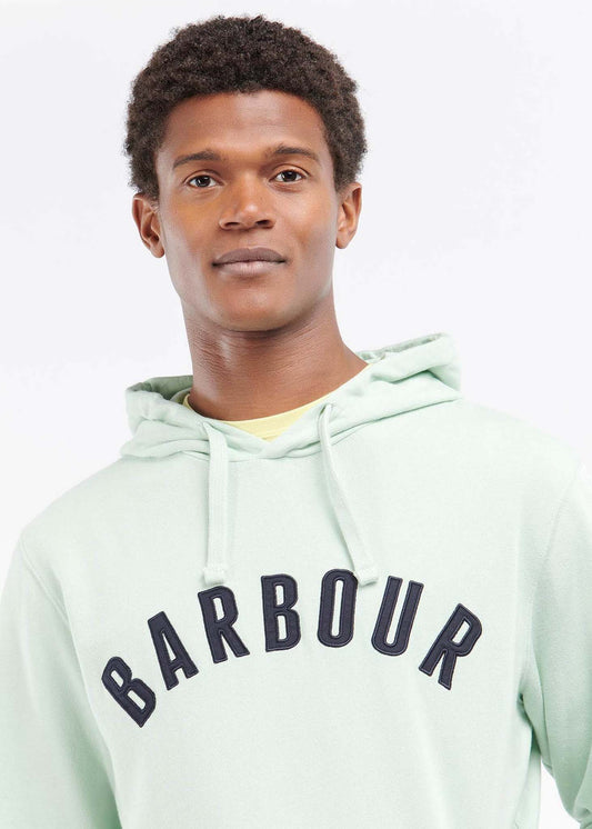 Acton hoodie - dusty mint - Barbour