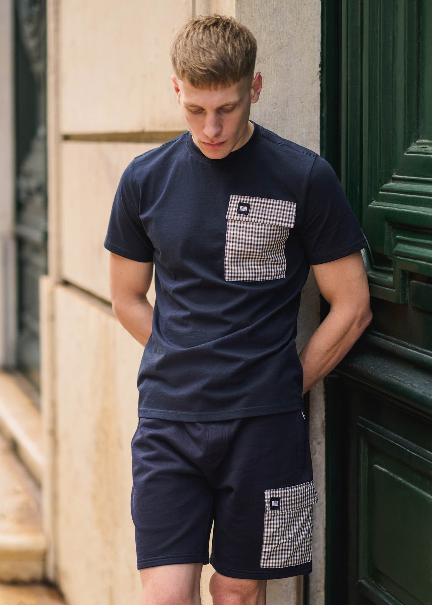 Weekend Offender T-shirts  Gorman - navy 