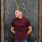 fred perry polo oxblood