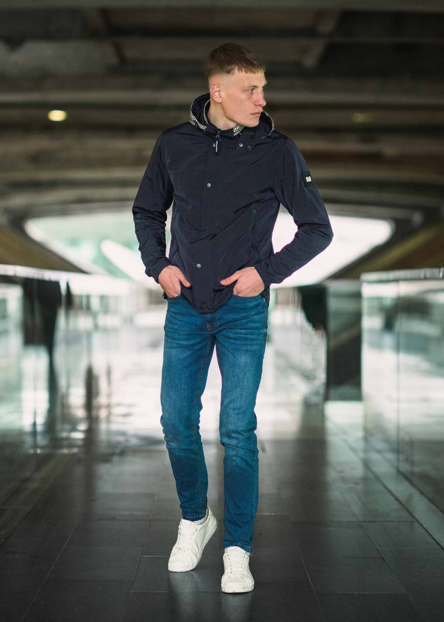 Weekend Offender Jassen  Saunders - navy 