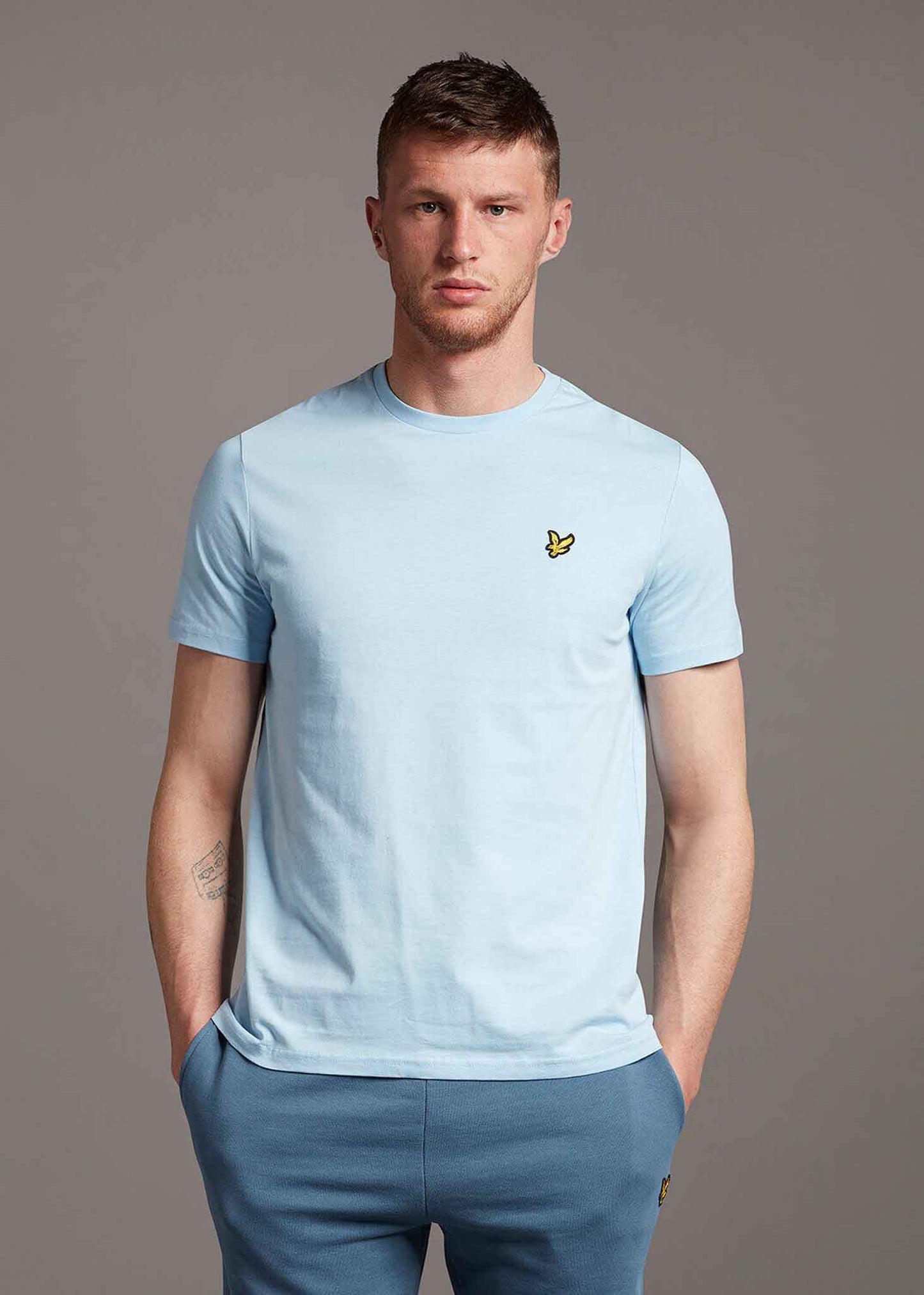 Plain t-shirt - light blue