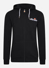 Ellesse Vesten  Briero fz hoody - black 