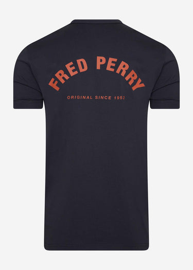 Fred Perry T-shirts  Printed t-shirt -navy 
