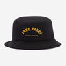 Fred Perry Bucket Hats  Arch branded tricot bucket hat - black 