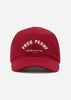 Fred Perry Petten  Arch branded tricot cap - blood 