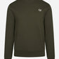 Fred Perry embroidered sweat - hunting green