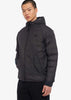 Fred Perry Jassen  Insulated hooded jacket - gunmetal 