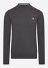 Fred Perry Truien  Classic crew neck jumper - graphite marl 