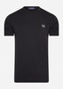 Fred Perry T-shirts  Laurel wreath t-shirt - black 